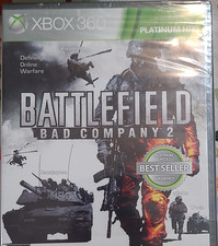 Battlefield: Bad Company 2 Microsoft Xbox 360 Platinum Hits Best Seller Sealed