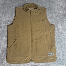 Image of Zero Foxtrot Woobie Corps Vest Brown Quilted Lined Pockets Mens L Sold Out *Read