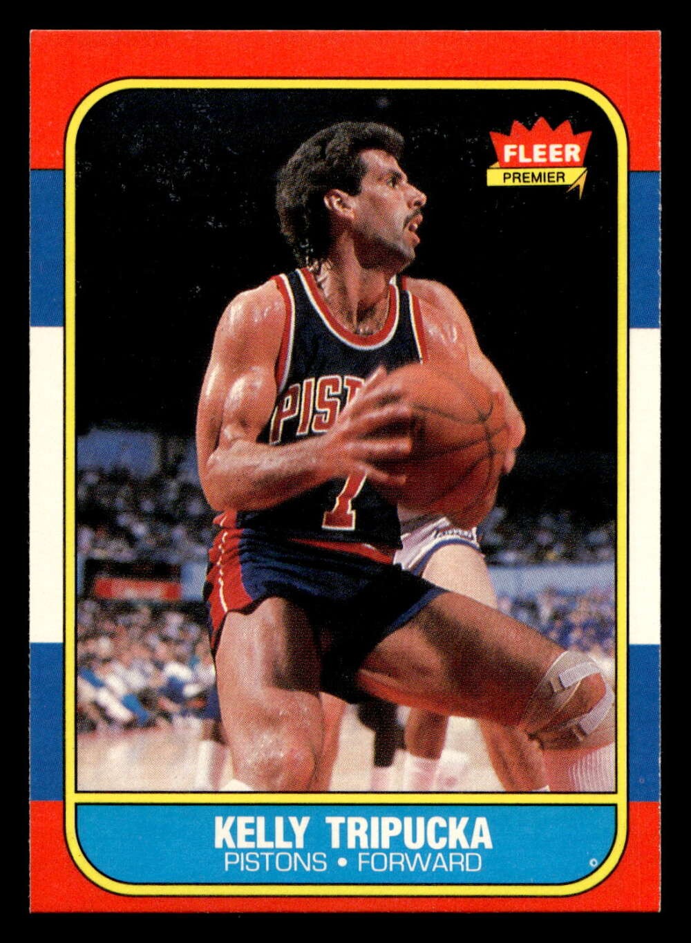 1986-87 Fleer #115 Kelly Tripucka Near Mint RC Rookie Pistons Basketb ID: 509072