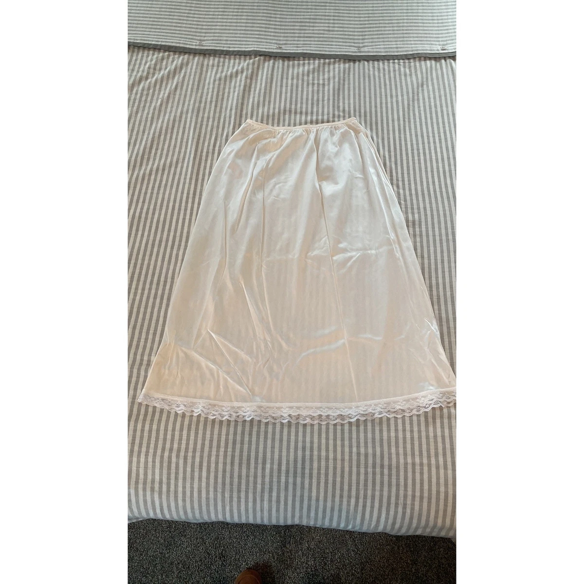 Warner's Slip A Culotte Donna: Morbido Cotone Elasticizzato Con Pizzo - Vita Media Hi-Cut