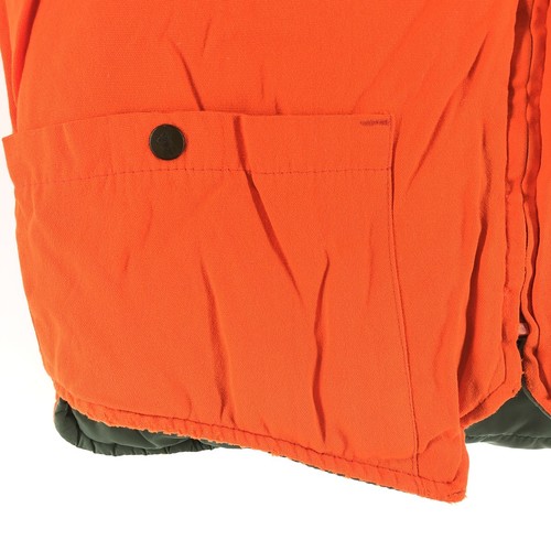 Vintage 1970'S Eddie Bauer Skyliner reversible goose down vest with black ta... - Picture 14 of 21