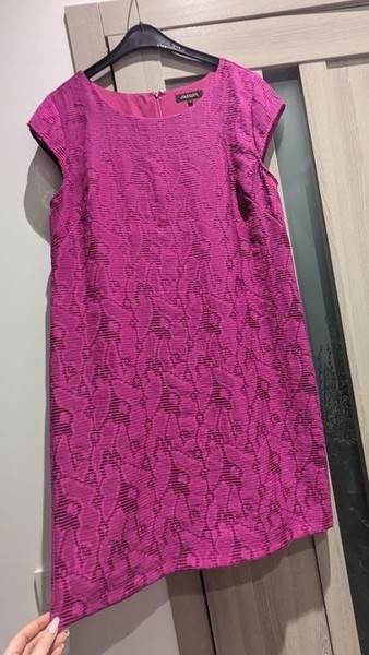 Women Jaeger Dress Pink 40 / L / 48