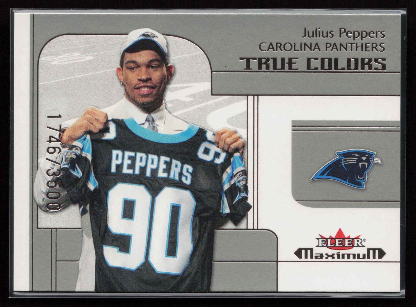 Julius Peppers Fleer Maximum #255 Base