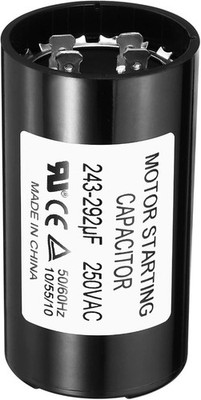 Motor Start Capacitor 243-292uF Mfd 250V 50/60Hz CD60 Run Cap Style: 243-292uF