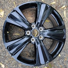 2021 LEXUS UX200/UX350H  F SPORT 18" 18X7.5 USED OEM ORIGINAL BLACK WHEEL 74386