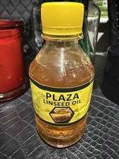 Linseed Oil Pure - 200 ml Pack (Bat Oil) by PLAZA Used for Wood Polishing