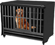 48 Inch Heavy Duty Dog Crate Cover Durable 600D Oxford Fabric