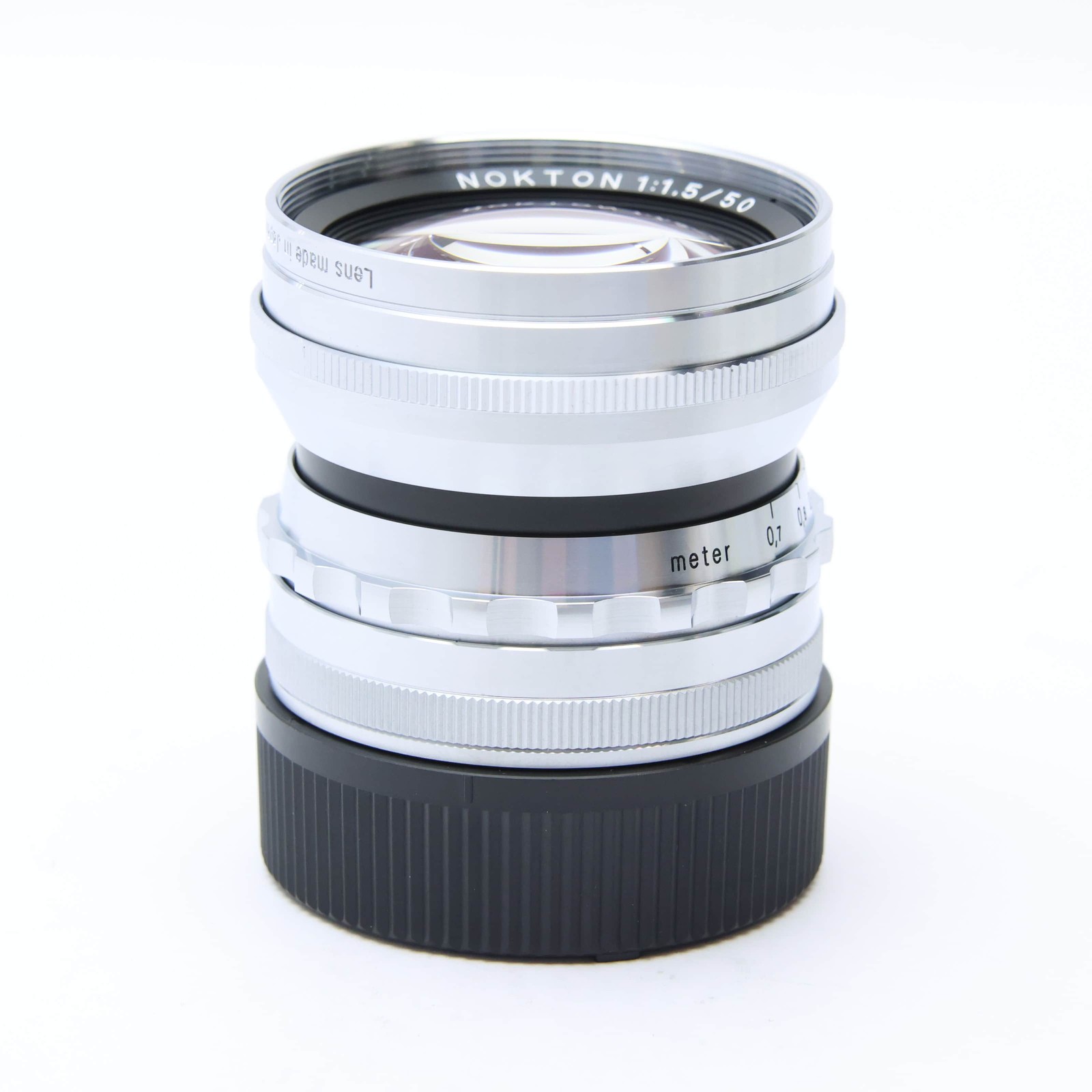 Voigtlander NOKTON 50mm F/1.5 Vintage ASPH. VM Silver (Leica M) -Near Mint- #241