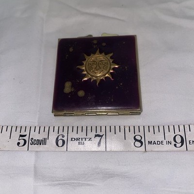 Vintage Sun Shine Rays Compact with Mirrors - Perfect for your Pocket or Purse