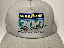Vintage 90s Snap Back Goodyear 300 Series Hat Gray USA