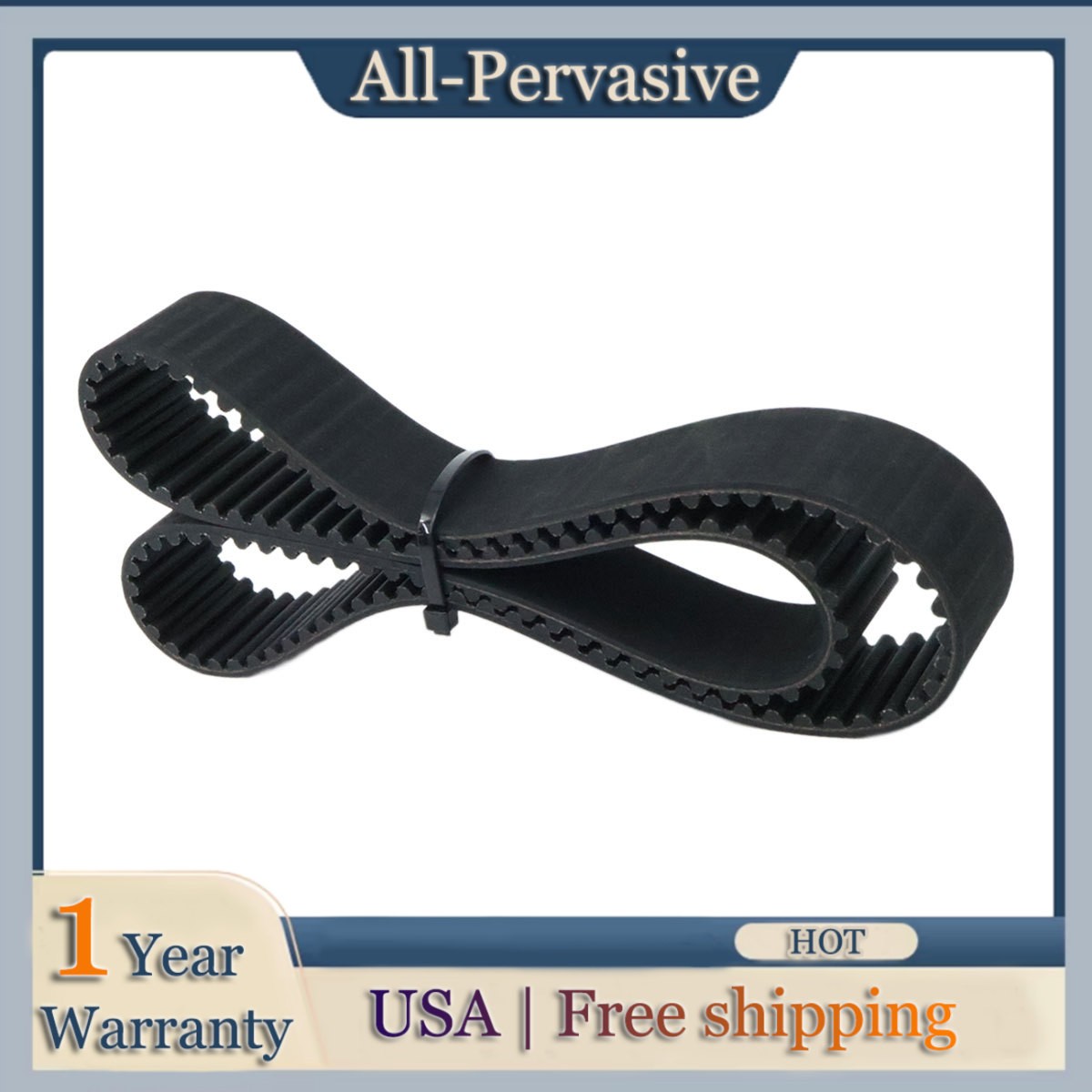 For Harley-Davidson Primary Belt 8mm 1 1/2" BDL-30853 132 Tooth Compatible