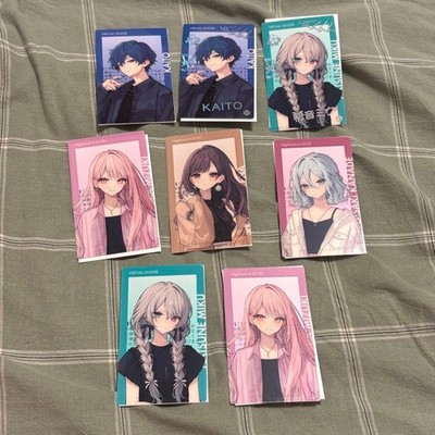 Project Sekai Kaiko Miku Ena Mizuki Maki Card Set Official Anime Character Grad