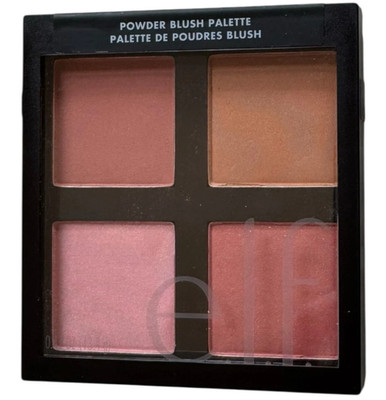 Open Box - e.l.f. Cosmetics Powder Blush Palette, Four Blush Shades, Light 83314