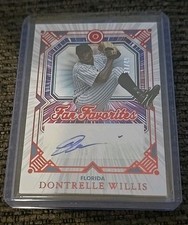 2025 Panini Boys of Summer - Fan Favorites Signatures Red Dontrelle Willis /49