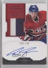 2011-12 Panini Dominion Rookie 96/199 Aaron Palushaj #153 Patch Auto 4f5