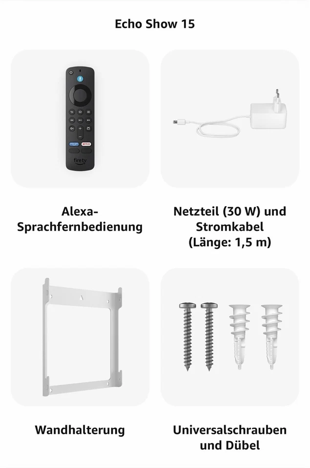 Amazon Echo Show 15 (2024) Der neue Amazon Echo Show 15 - Bild 4 von 4