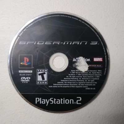 Spider-Man 3 PlayStation 2 PS2 Game Disc Only Tested Action Adventure Marvel