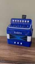 Kiddre Blue Kids Accordion Music Educational Toy for Ages 4-11 Years