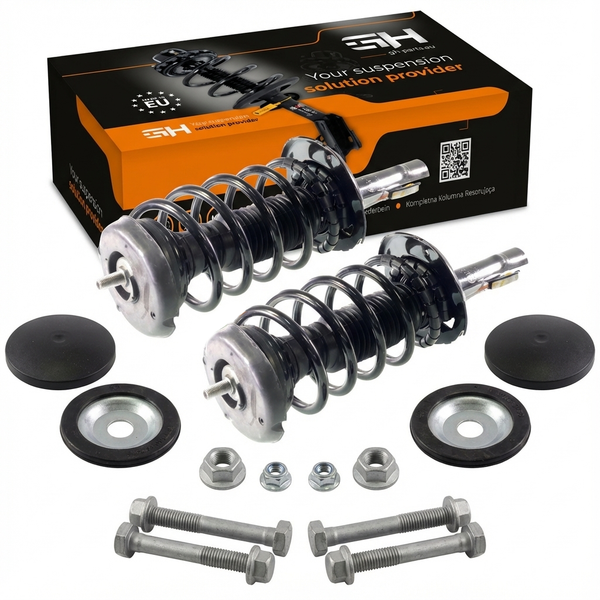 2 Komplett StoßDäMpfer Federbein Satz Vorne FüR Peugeot 207 06- 51Mm 1.4,1.4 16V-image
