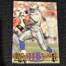 1997 Pacific Philadelphia Heart of the Game Insert 4 Emmitt Smith Dallas Cowboys
