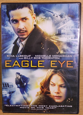 Eagle Eye (DVD, 2008, Widescreen) Shia LaBeouf, Michelle Monaghan