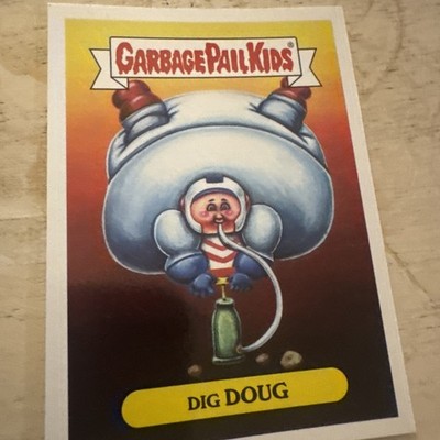 Dig Dug 80 s Video Games Nintendo  Topps Garbage Pail Kids Card