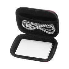 Protective Travel Case, Red Rectangle Small Hard EVA Case