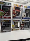 Funko Pop Lot of 6 Vinyl Figures Star Wars Marvel Naruto Frozen Carmen Sandiego