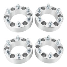 4 2 Fits Chevy 6 Lug Wheel Spacers Adapters For Silverado 1500 Tahoe Suburban