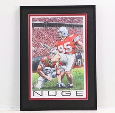 🔥 122/200 MIKE NUGENT “NUGE” DUAL-SIGNED BIGB LIMITED EDITION OHIO STATE PRINT