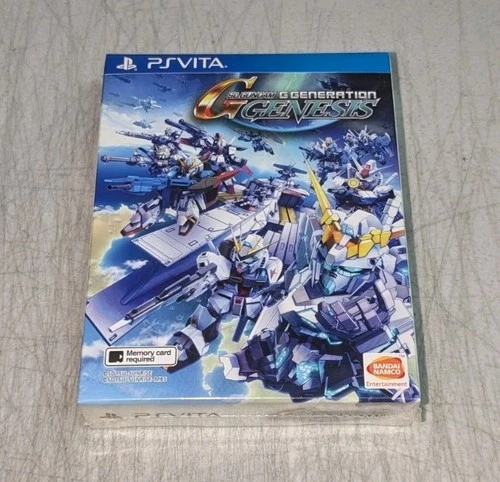 SD Gundam G Generation Genesis (Sony PS Vita). English Subs. Brand New & Sealed.