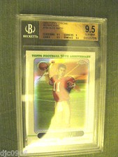 Alex Smith 2005 Topps 50th Anniversary REFRACTOR ROOKIE GEM BGS9.5!49ers QB RC