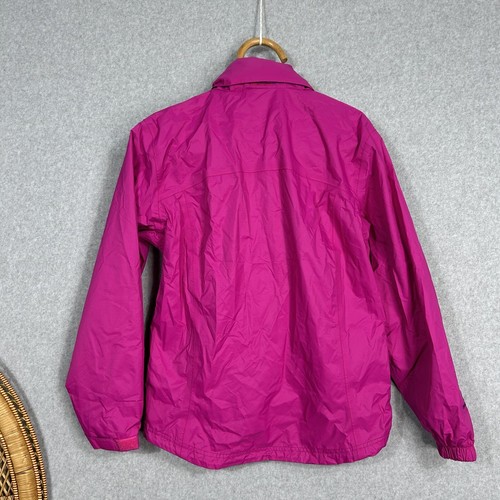 Karrimor Lightweight Hooded Outdoor Waterproof Jacket Size 10 Pink - Foto 8 di 16