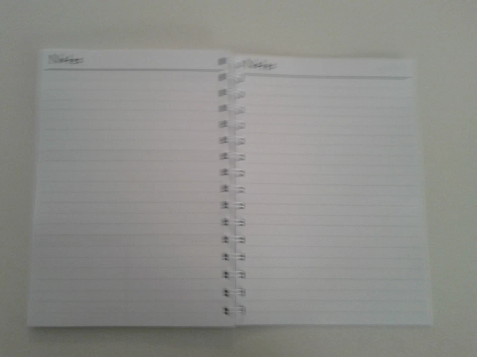 2026 diary personalised with your name pink rose heart A5 - image 3 of 4