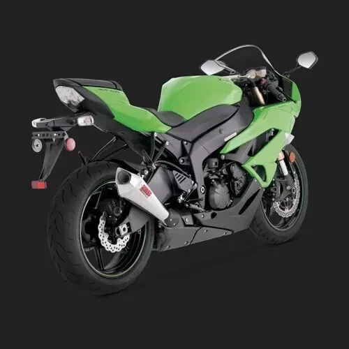 09-12 Kawasaki Ninja ZX6R Vance & Hines CS1 Cónico Deslizable Acero Inoxidable ESCAPE Foto 3 de 4