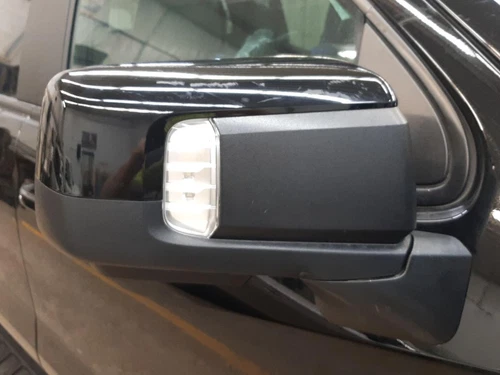 OEM Side View Door Mirror For Silverado 1500 Pickup Right Blk Pwr Heat Turn