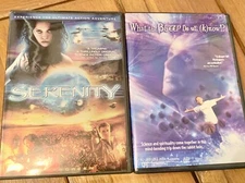 Serenity (DVD, 2005) & What The Bleep Do We Know?