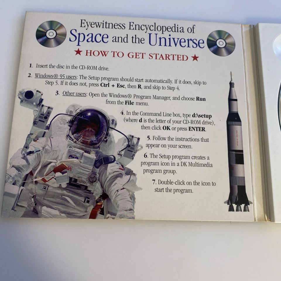 DK Multimedia Encyclopedia of Space and the Universe PC CD Software h299a - Image 3 of 4