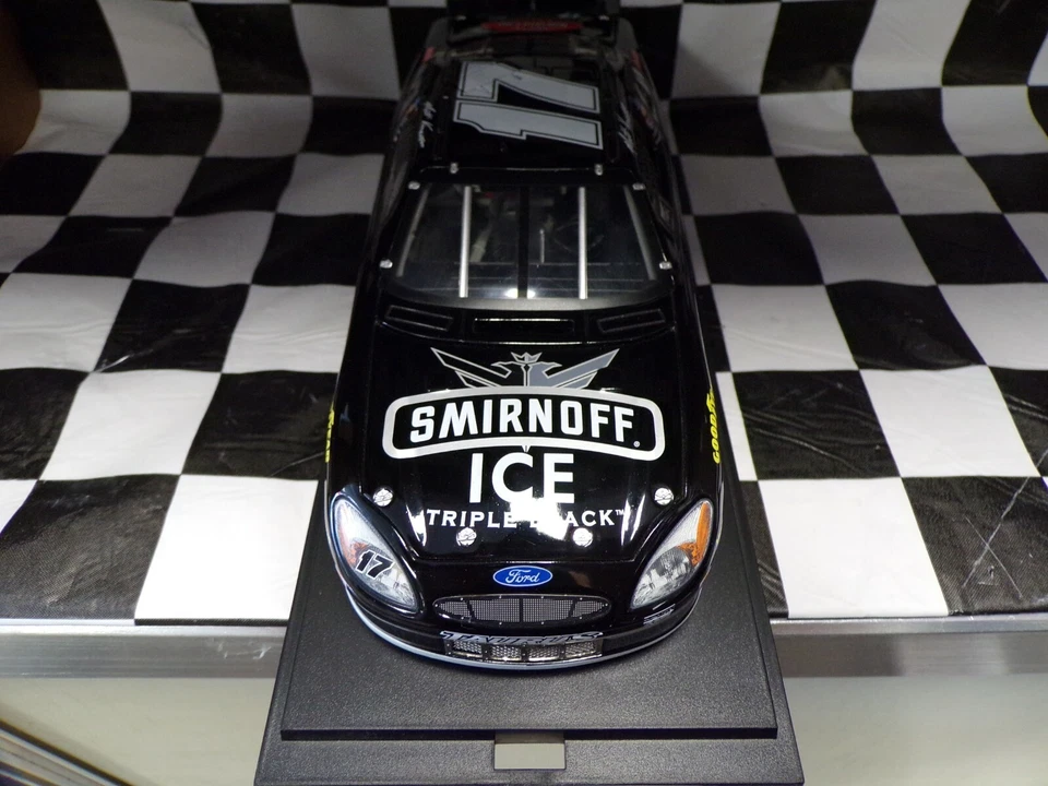 Opaco Kenseth #17 Smirnoff Ice Triplo Nero 2003 Taurus Team Caliber 1:24 - Immagine 4 di 4
