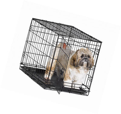 top paw 48 double door folding crate