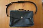 Vintage COACH LEXINGTON #5265 Black Leather Shoulder Bag in good condition