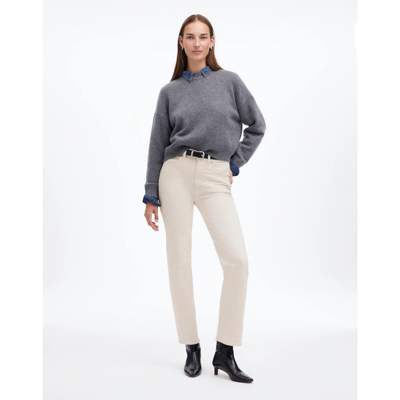 Madewell Womens 90' Straight Jeans High Rise Stretch Vintage Canvas Size 28