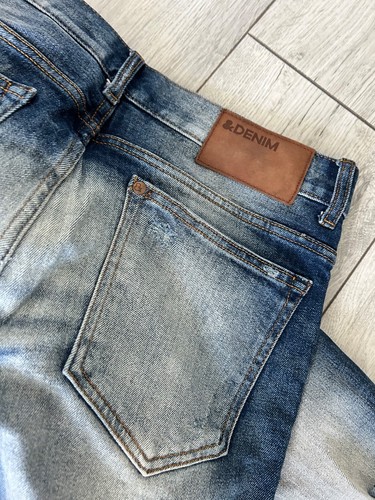 JEANS UOMO H&M SLIM FIT, VITA BASSA..BUTTON FLY..29/32.. - Foto 8 di 8