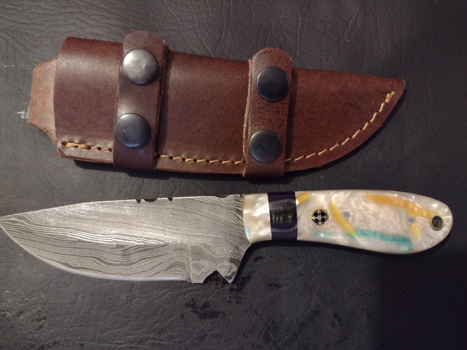 Damascus Knife eBay