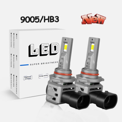 9005 High Beam LED Headlight Bulbs 6000K White For Mack Granite CV CX ...