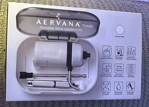 Aervana Travel- Portable Electric Wine Aeration Kit 🍇🍷