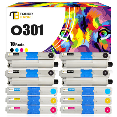 1-12 XXL Toner kompatibel für OKI Date C301DN C321DN MC332DN MC342DN MC342DNW