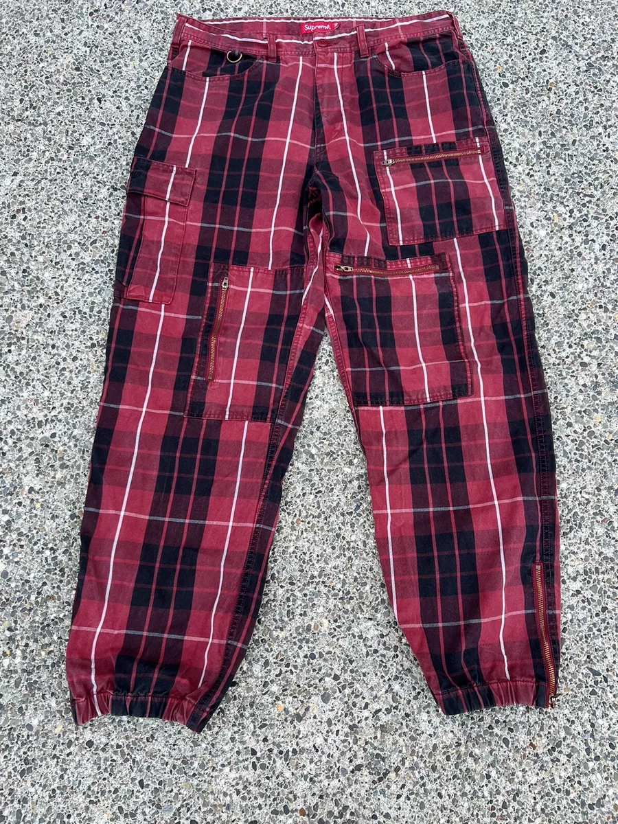Supreme clearance plaid pants