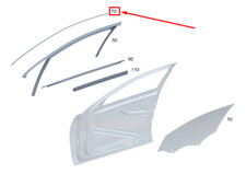 Porte avant et accessoires Mercedes 206