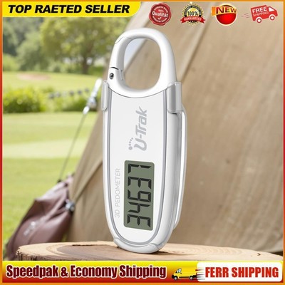Walking 3D Pedometer Step Counter Large Screen Simple Step Tracker for Women Men